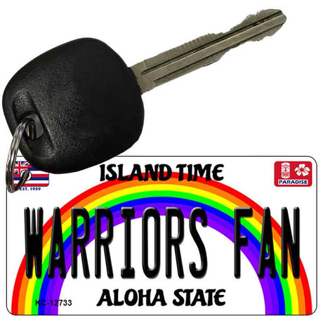 Warriors Fan Novelty Metal Key Chain KC-12733