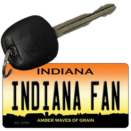 Indiana Fan Novelty Metal Key Chain KC-12752