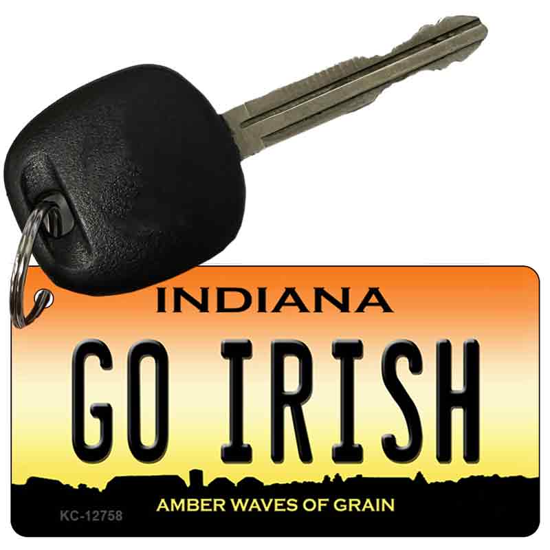 Go Irish Novelty Metal Key Chain KC-12758