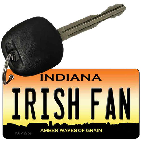 Irish Fan Novelty Metal Key Chain KC-12759