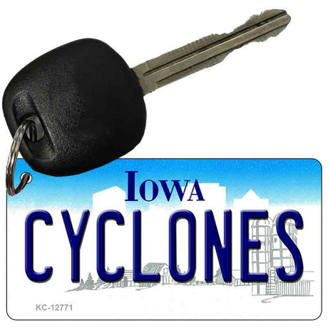 Cyclones Novelty Metal Key Chain KC-12771