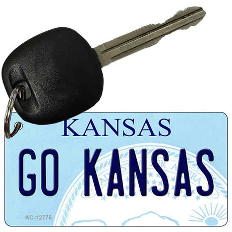 Go Kansas Novelty Metal Key Chain KC-12776