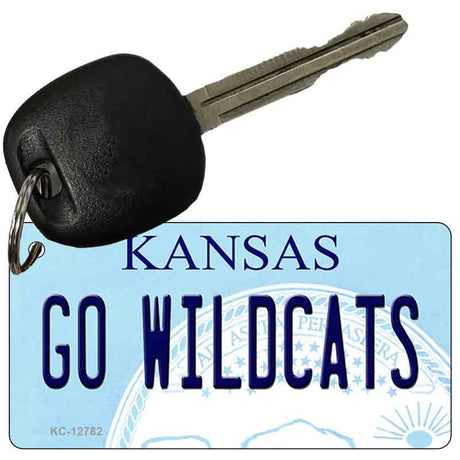 Go Wildcats Novelty Metal Key Chain KC-12782