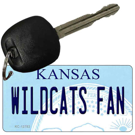 Wildcats Fan Novelty Metal Key Chain KC-12783