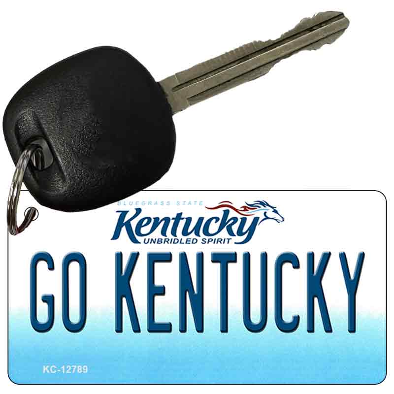 Go Kentucky Novelty Metal Key Chain KC-12789