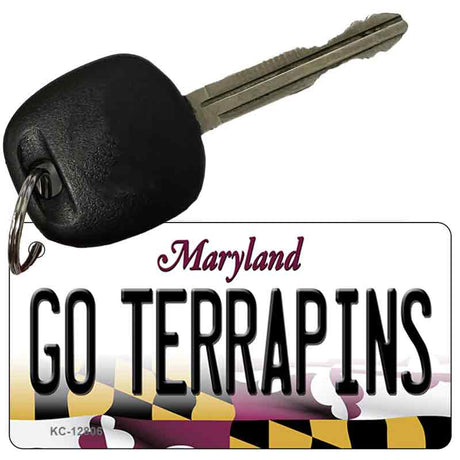 Go Terrapins Novelty Metal Key Chain KC-12806