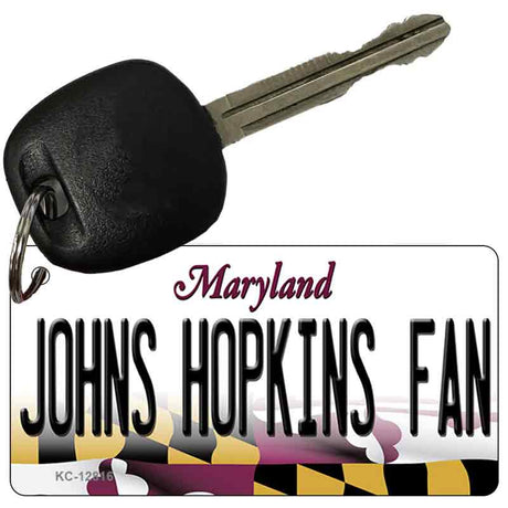 John Hopkins Fan Novelty Metal Key Chain KC-12816