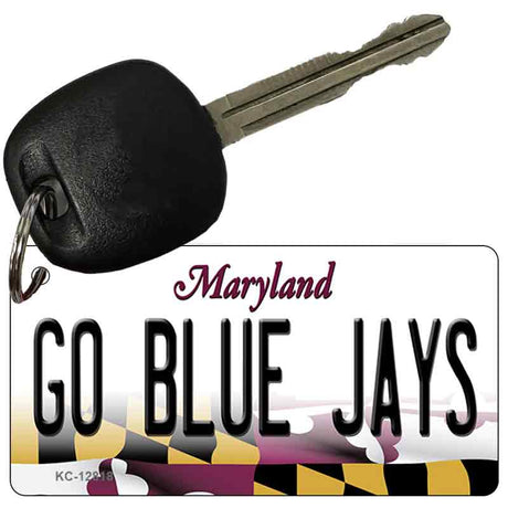 Go Blue Jays Novelty Metal Key Chain KC-12818