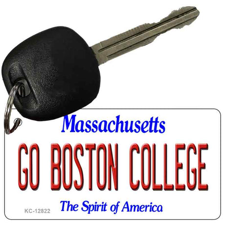 Go Boston College Novelty Metal Key Chain KC-12822