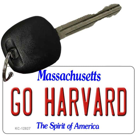 Go Harvard Novelty Metal Key Chain KC-12827