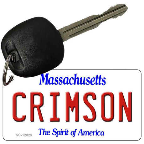 Crimson Novelty Metal Key Chain KC-12829