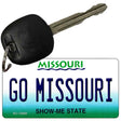 Go Missouri Novelty Metal Key Chain KC-12856