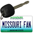 Missouri Fan Novelty Metal Key Chain KC-12857