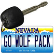 Go Wolf Pack Novelty Metal Key Chain KC-12877