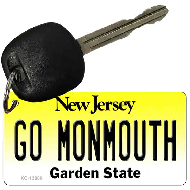 Go Monmouth Novelty Metal Key Chain KC-12880