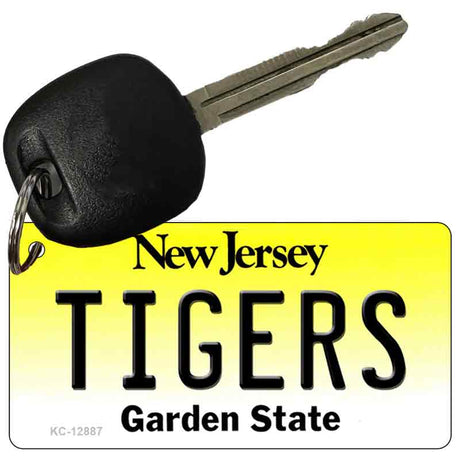 Tigers Novelty Metal Key Chain KC-12887