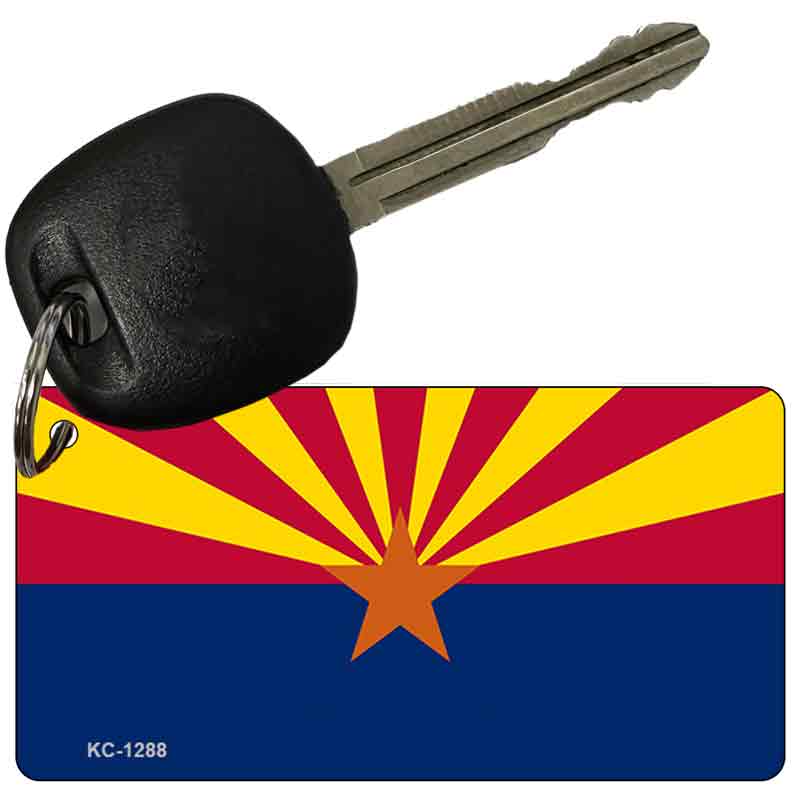 Arizona Small Star Novelty Aluminum Key Chain KC-1288