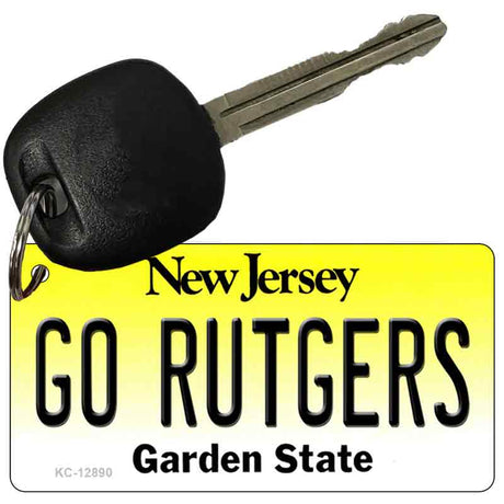 Go Rutgers Novelty Metal Key Chain KC-12890