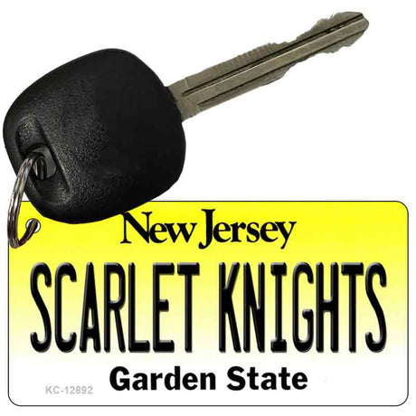 Scarlet Knights Novelty Metal Key Chain KC-12892