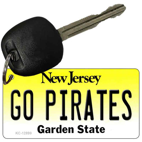 Go Pirates Novelty Metal Key Chain KC-12899