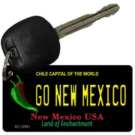 Go New Mexico Novelty Metal Key Chain KC-12901