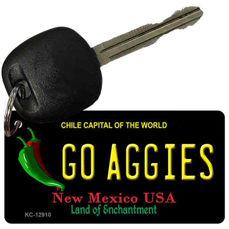 Go Aggies Novelty Metal Key Chain KC-12910