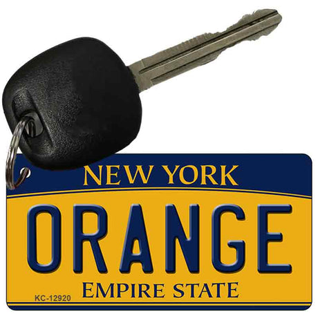 Orange Novelty Metal Key Chain KC-12920