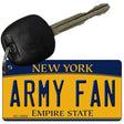 Army Fan Novelty Metal Key Chain KC-12925