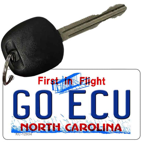 Go East Carolina Univ Novelty Metal Key Chain KC-12934