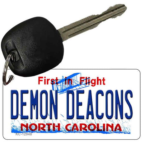 Demon Deacons Novelty Metal Key Chain KC-12948