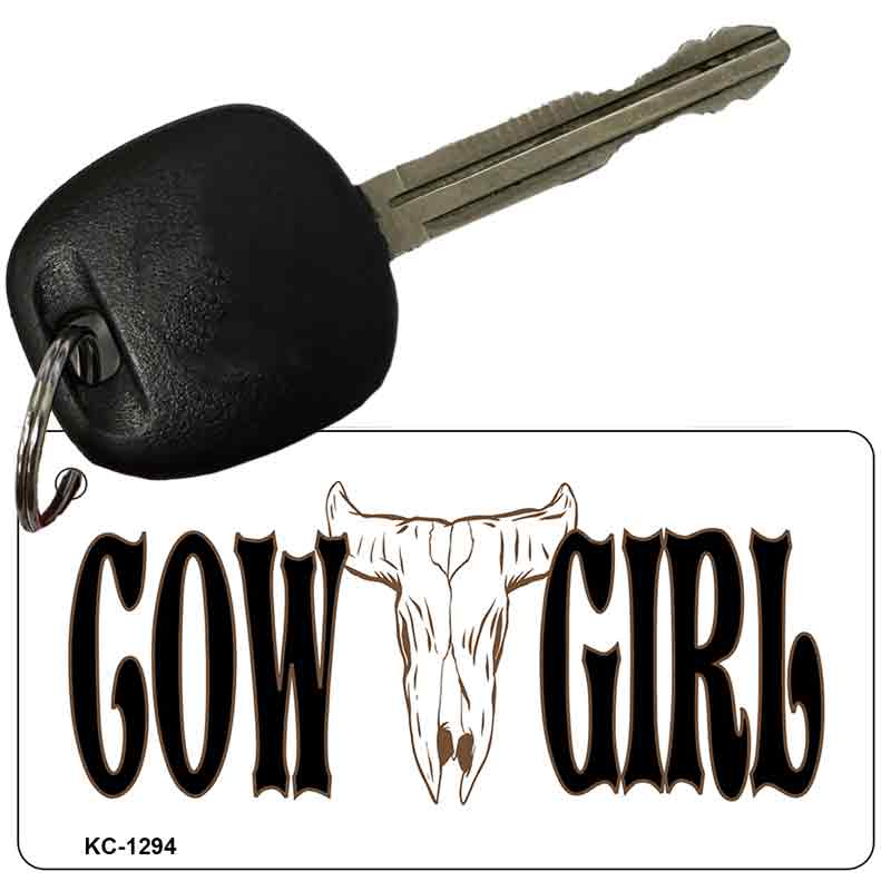 Cowgirl Novelty Aluminum Key Chain KC-1294