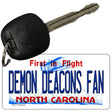 Demon Deacons Fan Novelty Metal Key Chain KC-12950