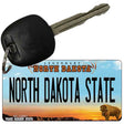 North Dakota State Novelty Metal Key Chain KC-12951