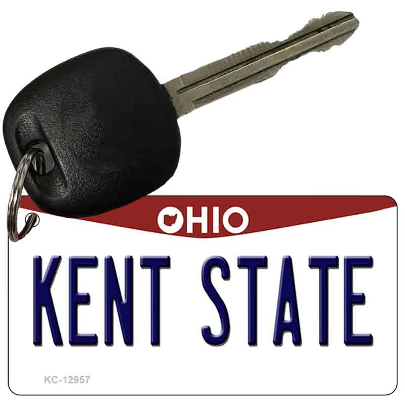 Kent State Novelty Metal Key Chain KC-12957