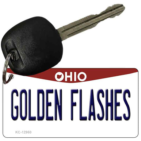 Golden Flashes Novelty Metal Key Chain KC-12960