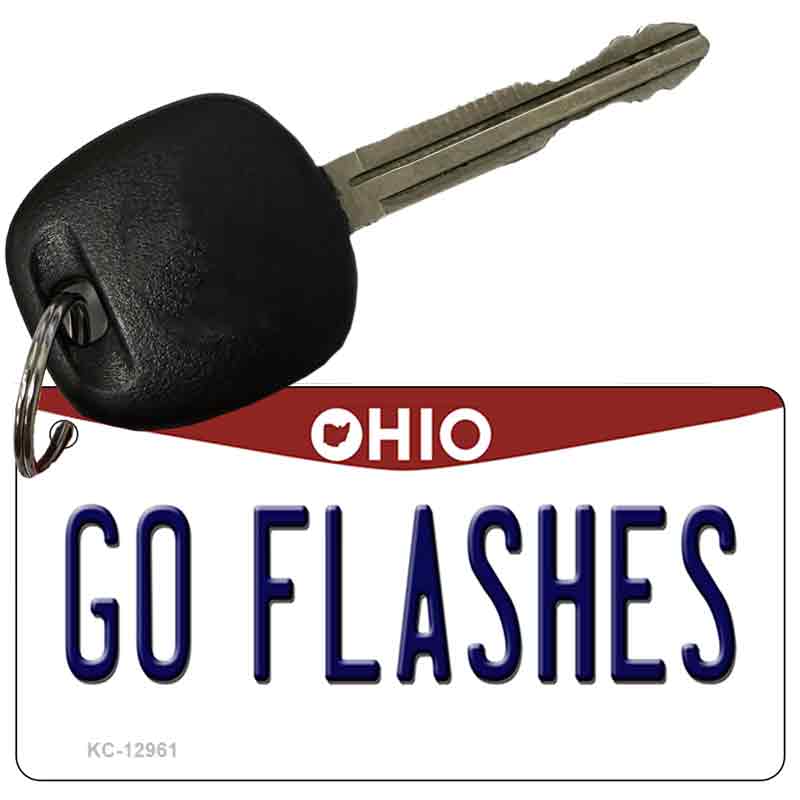 Go Flashes Novelty Metal Key Chain KC-12961