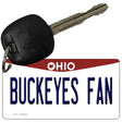 Buckeyes Fan Novelty Metal Key Chain KC-12966