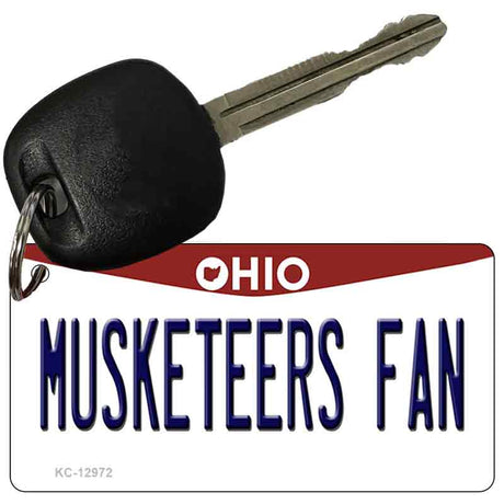 Musketeers Fan Novelty Metal Key Chain KC-12972