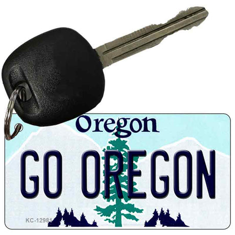 Go Oregon Novelty Metal Key Chain KC-12981