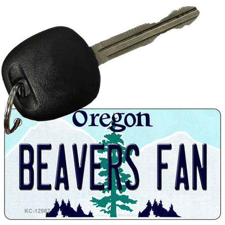 Beavers Fan Novelty Metal Key Chain KC-12987