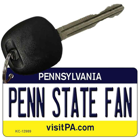 Penn State Fan Novelty Metal Key Chain KC-12989