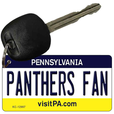 Panthers Fan Novelty Metal Key Chain KC-12997