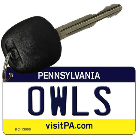 Owls Novelty Metal Key Chain KC-13000