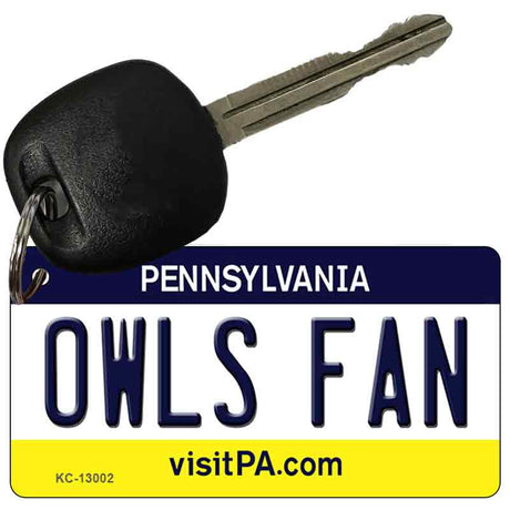 Owls Fan Novelty Metal Key Chain KC-13002