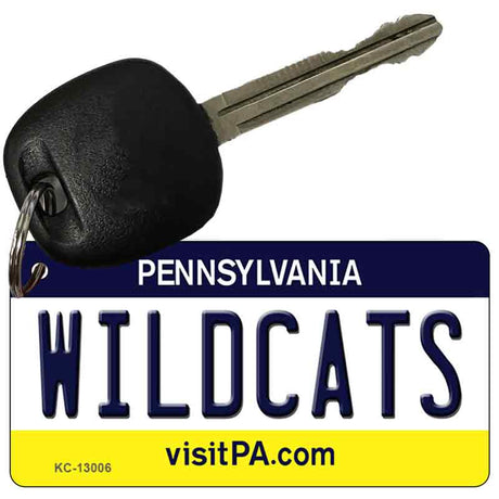 Wildcats Novelty Metal Key Chain KC-13006