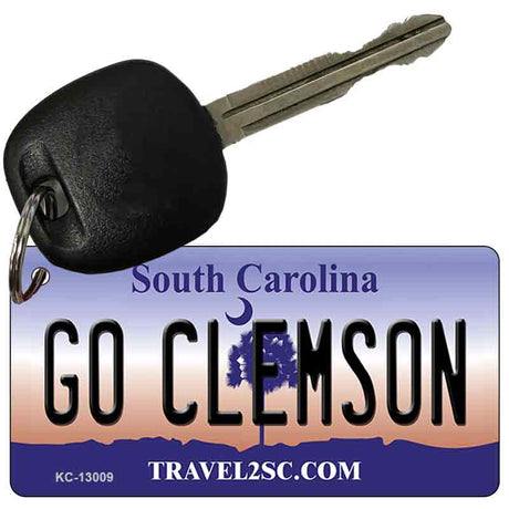 Go Clemson Novelty Metal Key Chain KC-13009