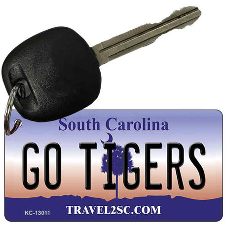 Go Tigers Novelty Metal Key Chain KC-13011