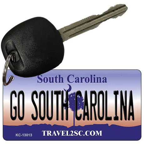 Go South Carolina Novelty Metal Key Chain KC-13013