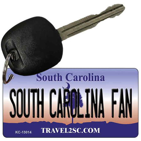 South Carolina Fan Novelty Metal Key Chain KC-13014