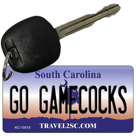 Go Gamecocks Novelty Metal Key Chain KC-13015